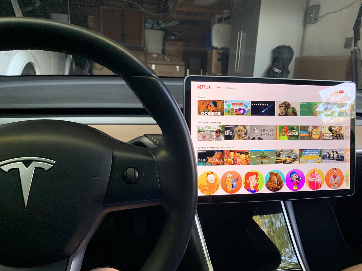YouTube & Netflix Carplay AI-Box voor TESLA