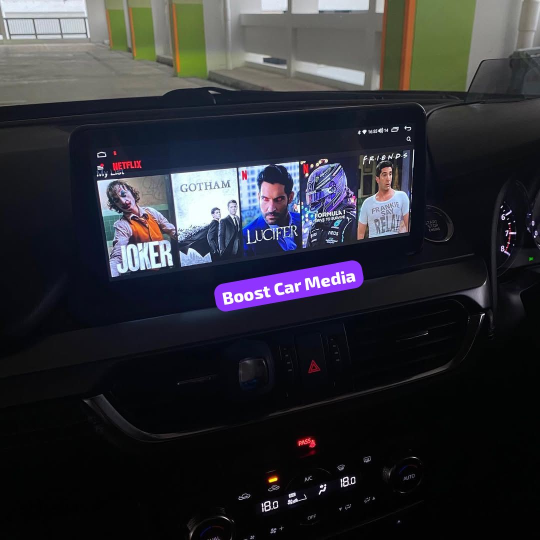 YouTube & Netflix AI-Box voor Mazda
