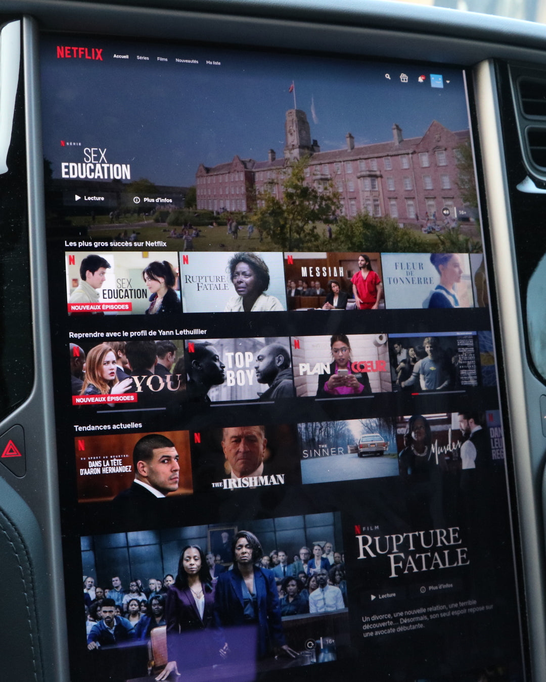 YouTube & Netflix Carplay AI-Box voor TESLA