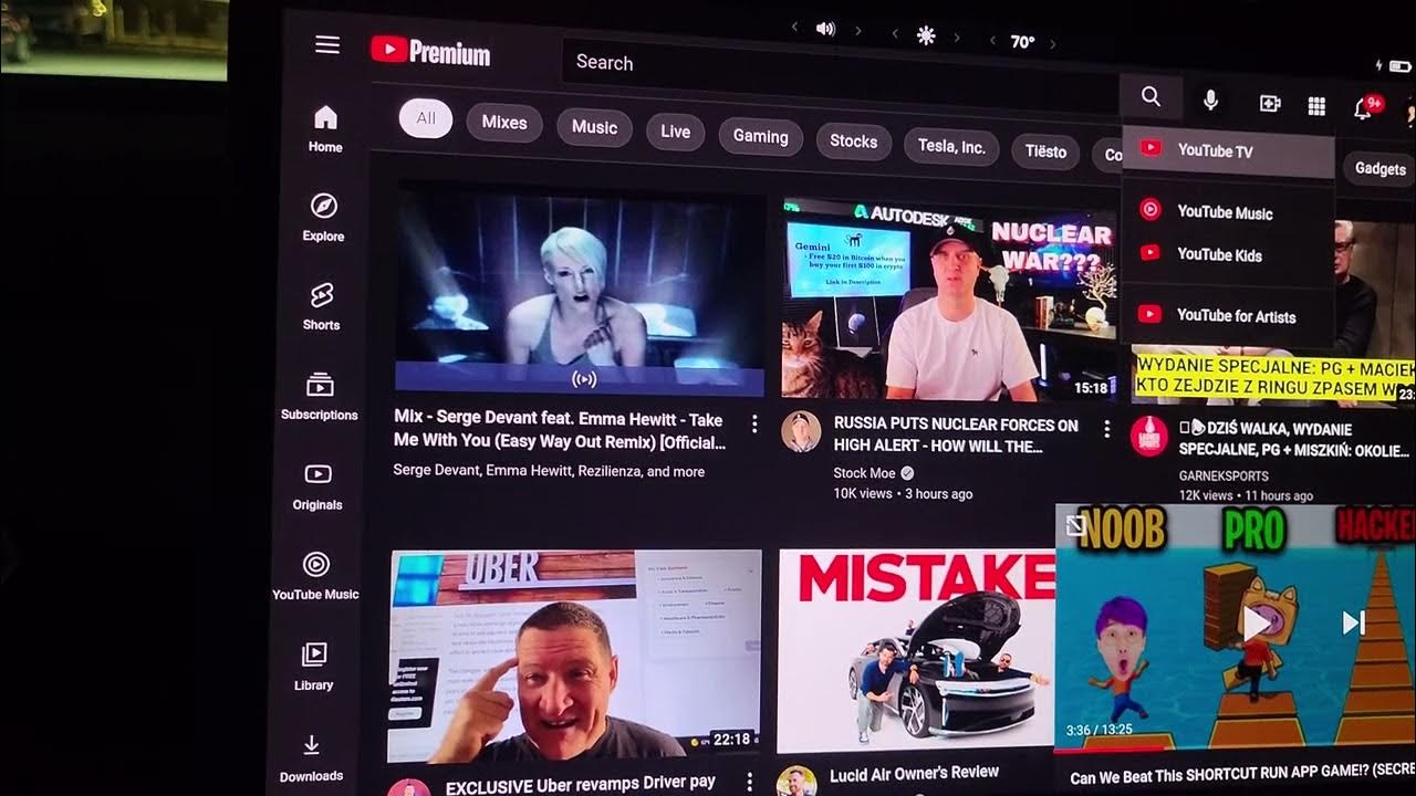 YouTube & Netflix Carplay AI-Box voor TESLA