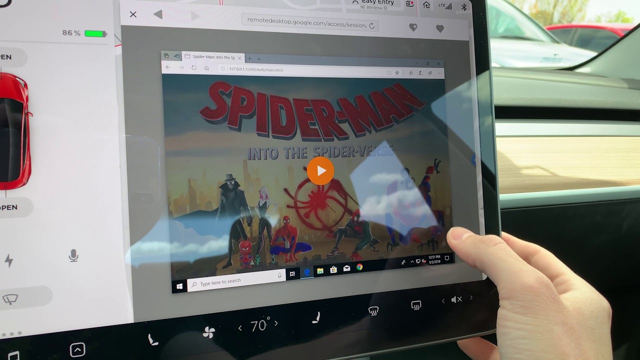 YouTube & Netflix Carplay AI-Box voor TESLA