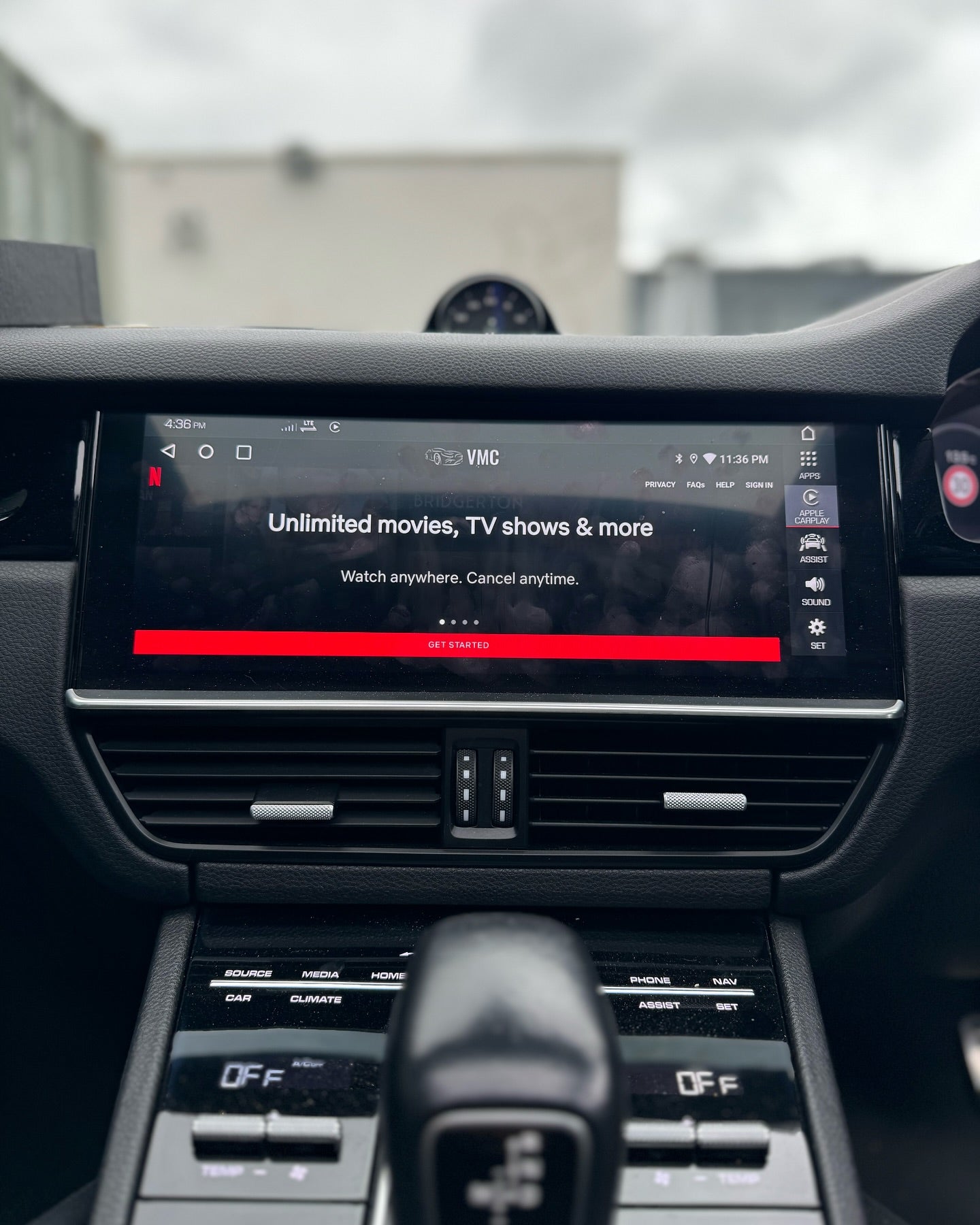 Youtube & Netflix AI-Box voor Porsche