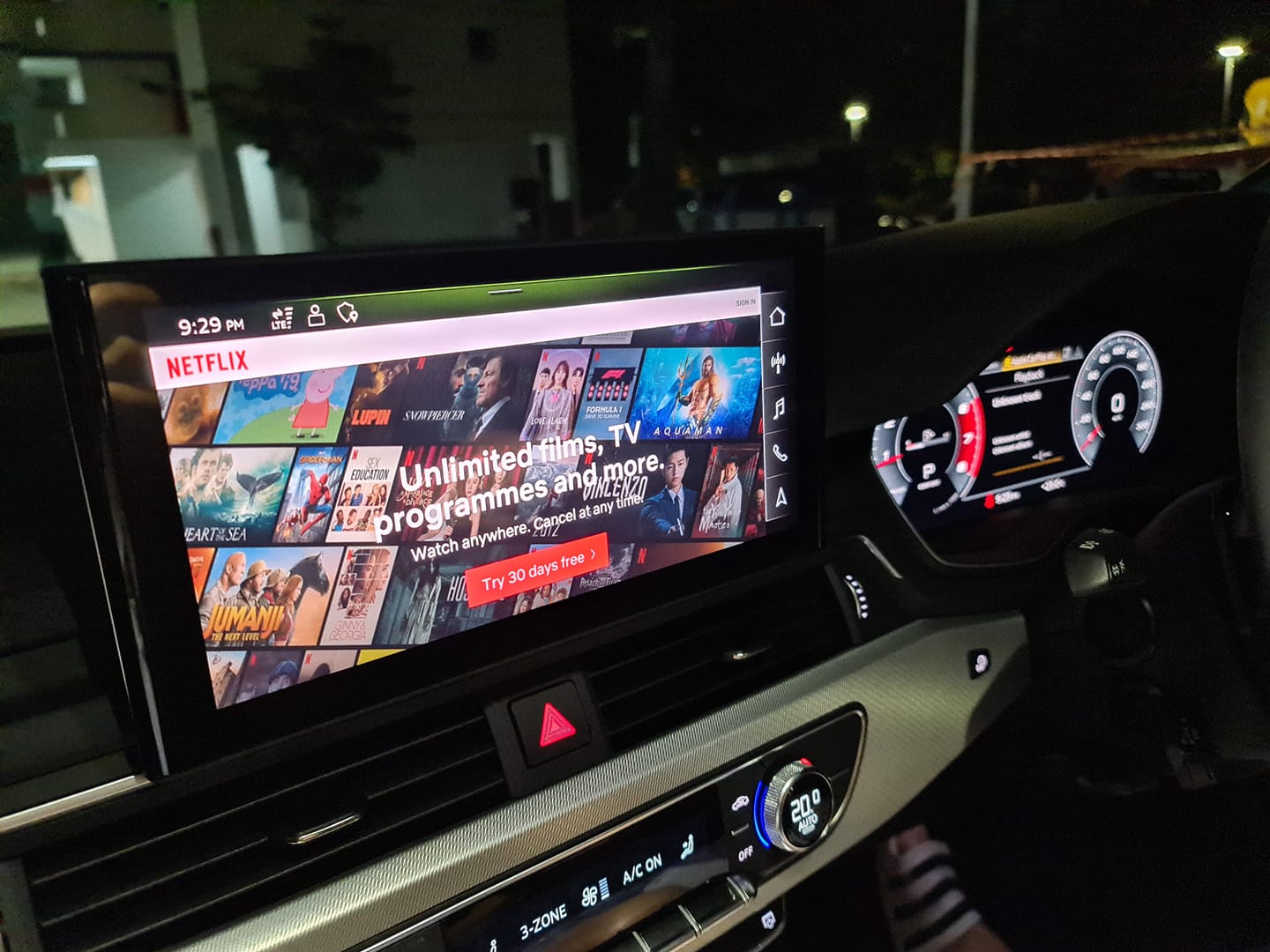 Youtube & Netflix AI-Box for Audi