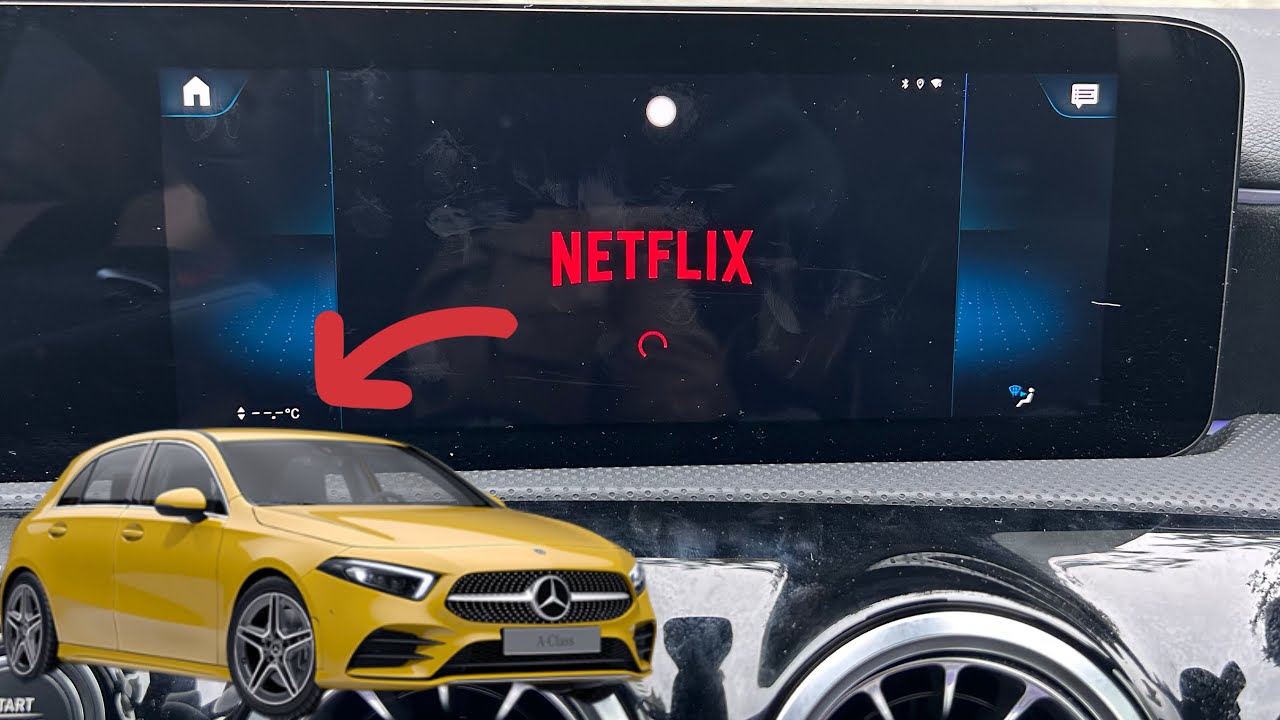 Youtube &amp; Netflix AI-Box för Mercedes 